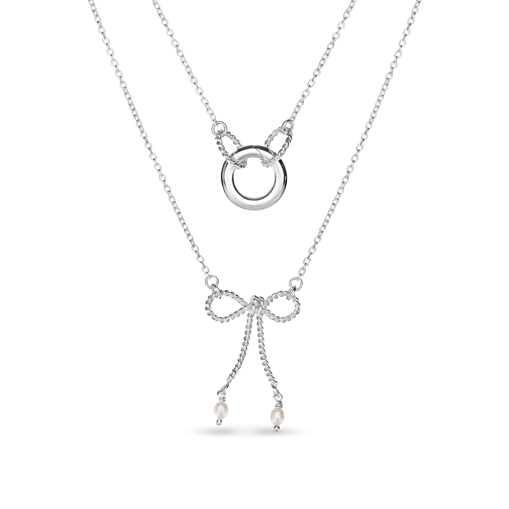 Bow Behind The Neck Pendant