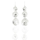Rosette Tier of 3 Earrings