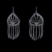 Sea Grass Earrings Dangly - Small